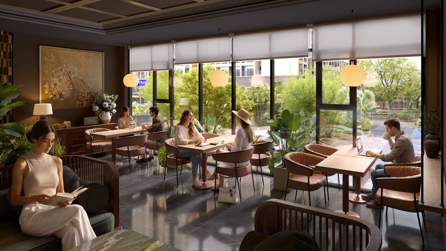 COFFEE GARDEN VIEW