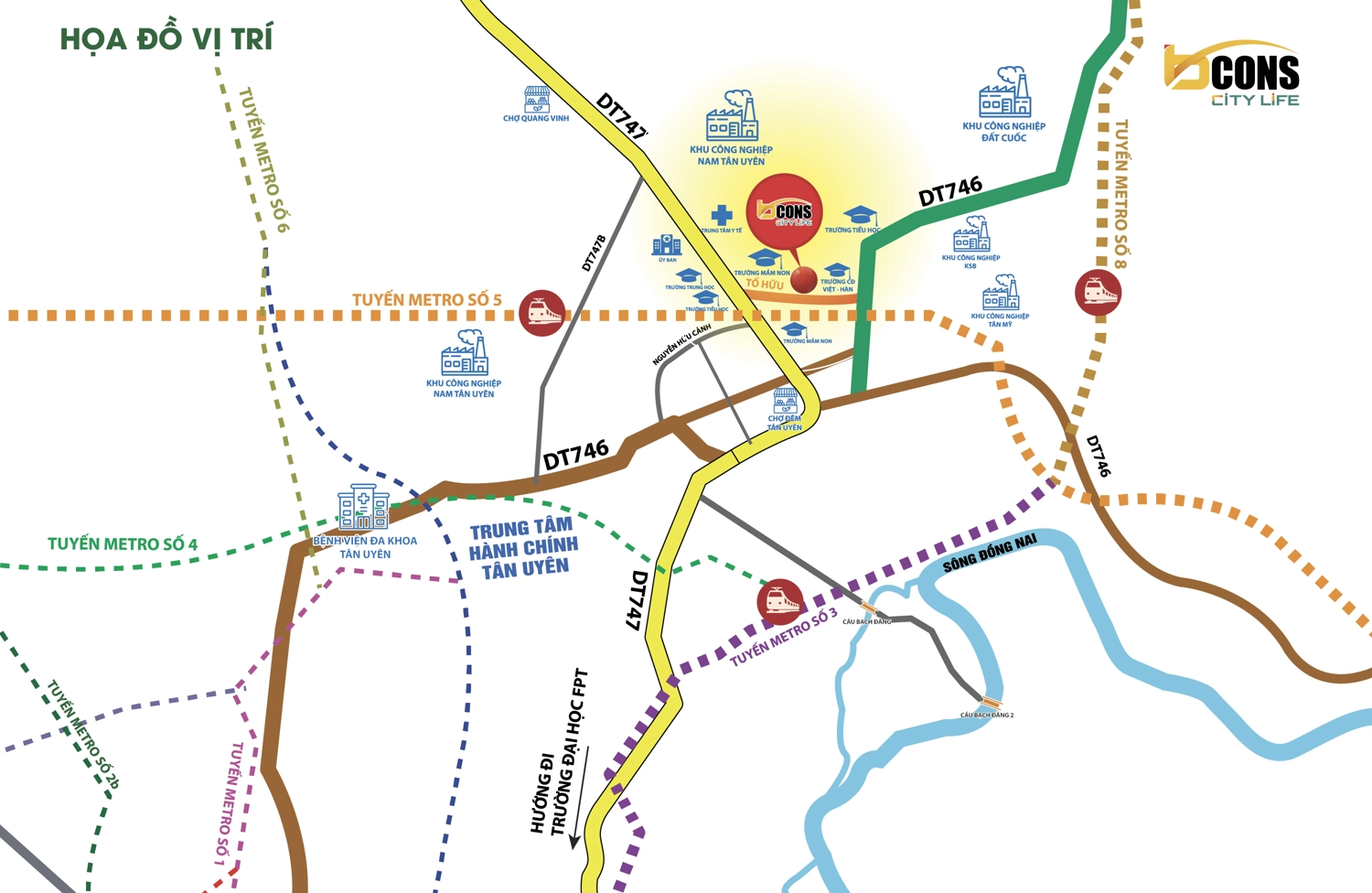 Họa đồ vị tr&iacute; - ngang